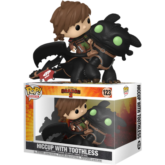 Pop Rides DLX! Movies: How to Train your Dragon 2 Hiccup w/Toothless