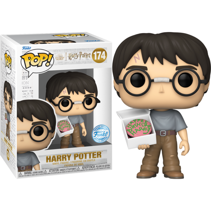Pop! Movies: Harry Potter - Harry Potter with Cake (Exc)