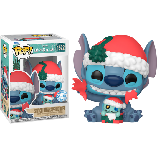 Pop! Disney: Lilo & Stitch - Stitch unwrapping gift (Exc)