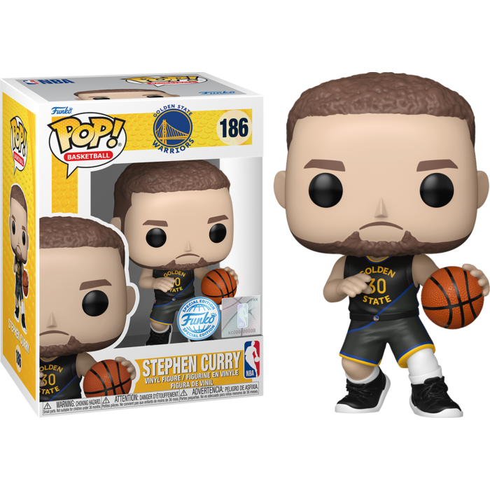 Pop! Basketball: NBA Warriors - Stephen Curry (Exc)