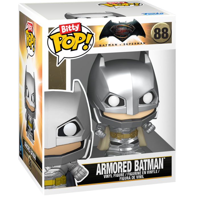 Bitty Pop Rides! Heroes: DC -Batman with Batmobile