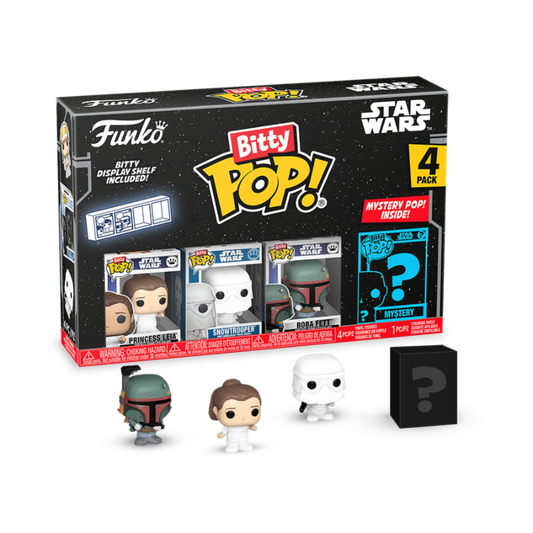 Bitty Pop! Star Wars: Star Wars - Leia 4pk