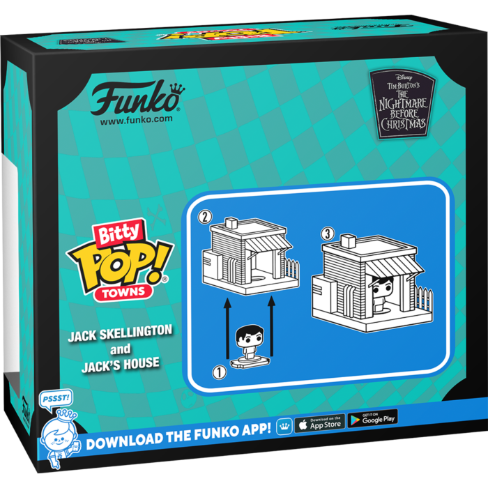 Bitty Pop Town! Disney: The Nightmare Before Christmas - Jack at Home