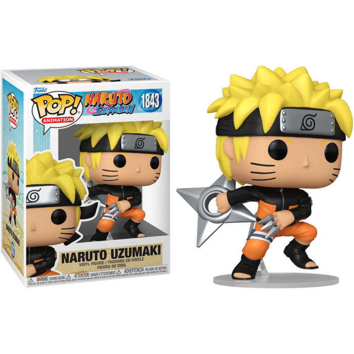 Pop! Animation: Naruto S - Naruto (Shuriken) w/chase (MT)