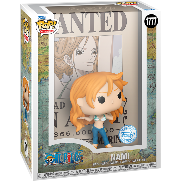 Pop Animation: One Piece - Nami (Wanted Poster)(Exc)