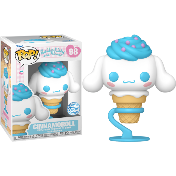 Pop! Sanrio: Hello Kitty - Cinnamoroll Ice Cream Cone (Exc)