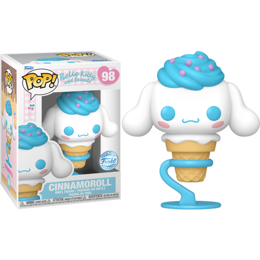 Pop! Sanrio: Hello Kitty - Cinnamoroll Ice Cream Cone (Exc)