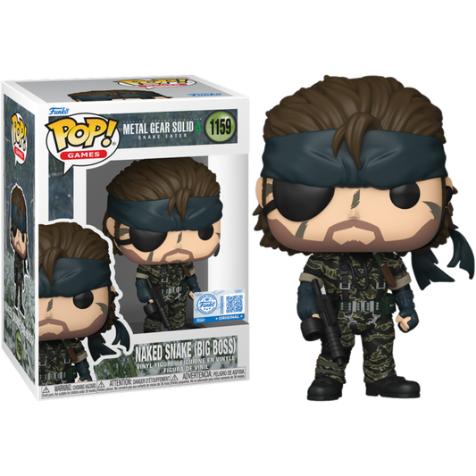 Pop! Games: Metal Gear S3- Naked Snake (Big Boss) (Exc)