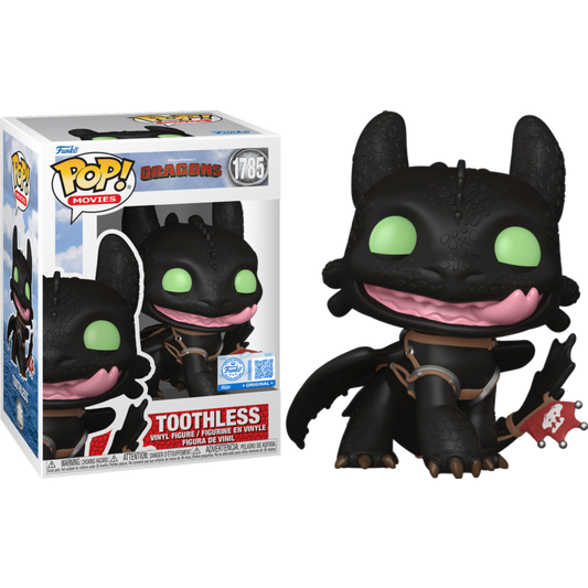 Pop! Movies: How to Train your Dragon - Toothless (Exc)