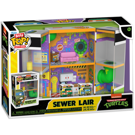 Bitty Boxes! Animation: Teenage Mutant Ninja Turtle - Sewer Lair