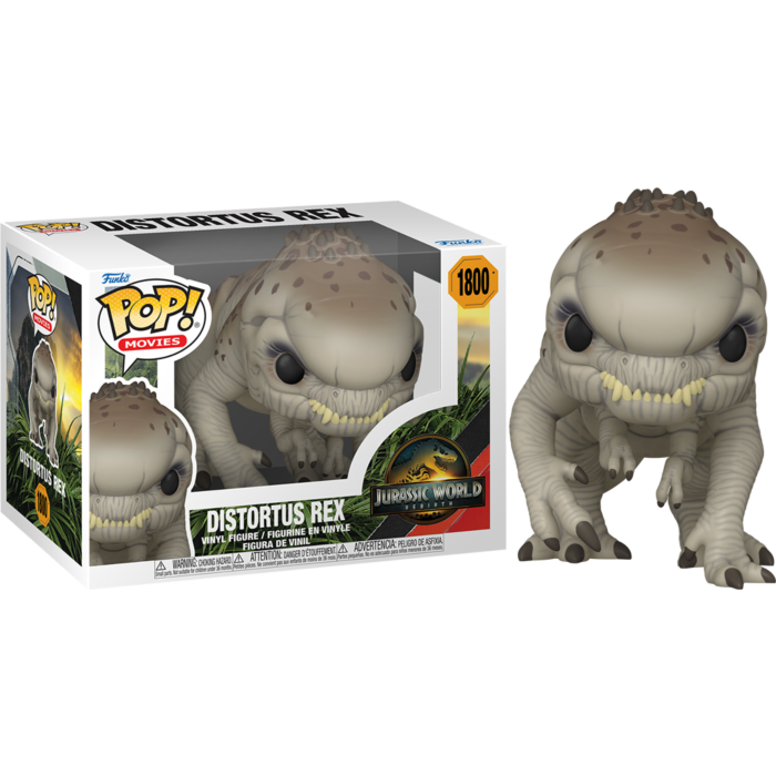 Pop! Movies: Jurassic Park 5 - Distortus Rex