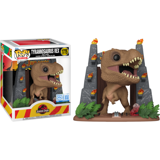 Pop Deluxe! Movies: Jurassic Park -  Rex w/ Gates