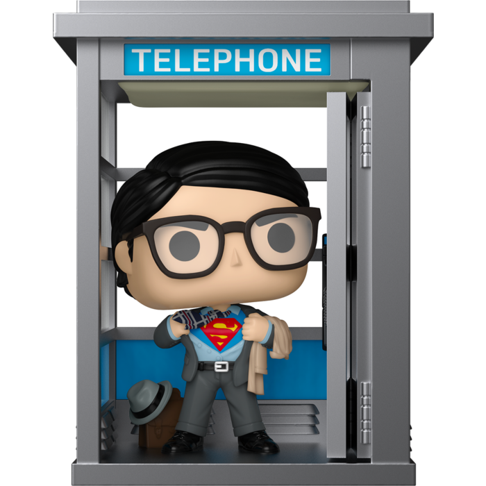 Pop Deluxe! Heroes: DC Comics - Superman with Booth (Exc)