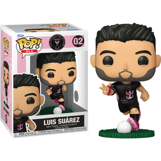 [PRE-ORDER]Pop! Football: Inter Miami - Luis Suarez (away)