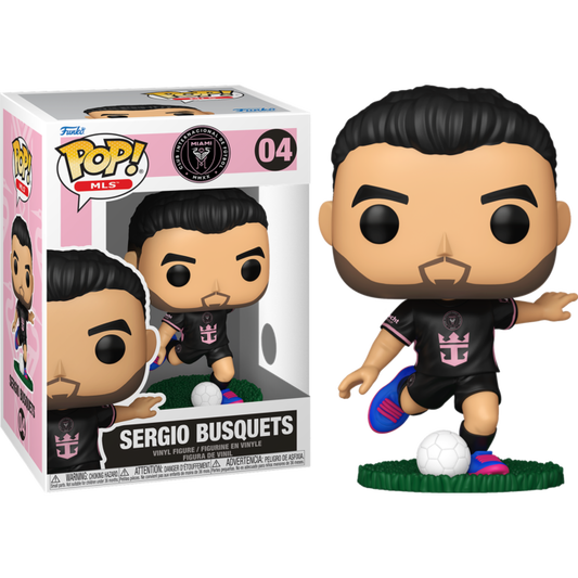 [PRE-ORDER]Pop! Football: Inter Miami - Sergio Busquets (away)