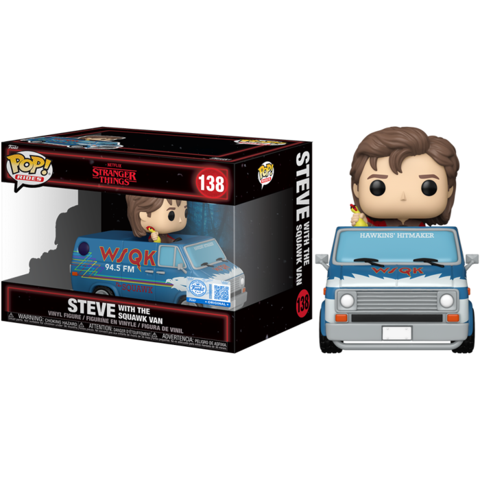 Pop Rides Deluxe! Tv: Stranger Things - Steve in Van