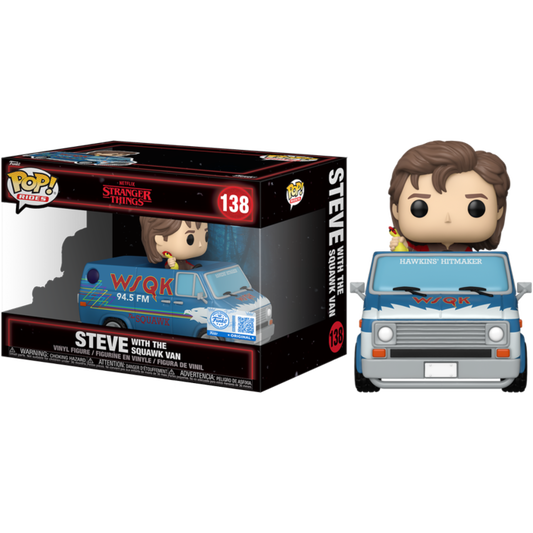 Pop Rides Deluxe! Tv: Stranger Things - Steve in Van
