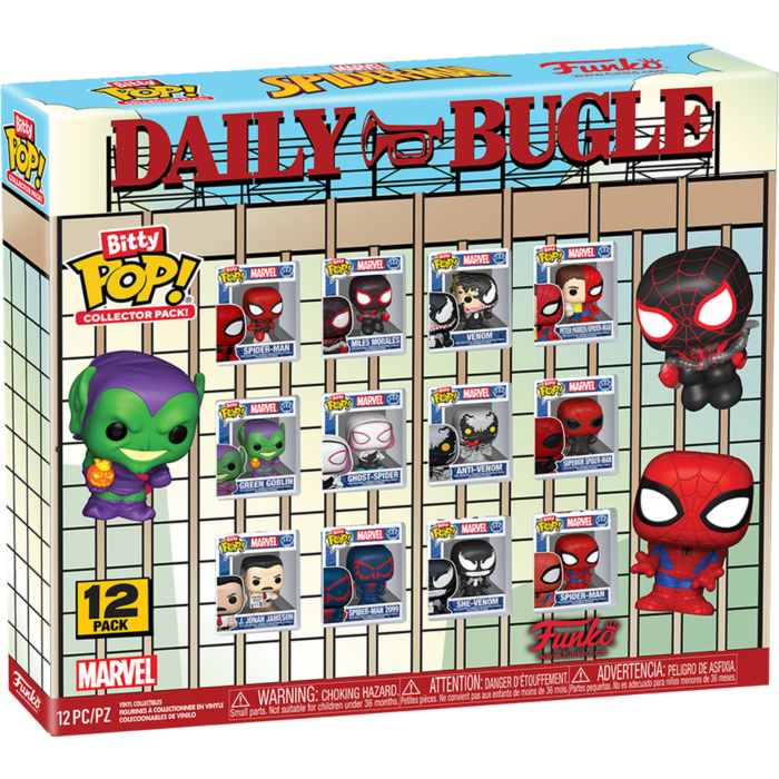 Bitty Pop! Marvel: Spider-Man 12pc Multipack