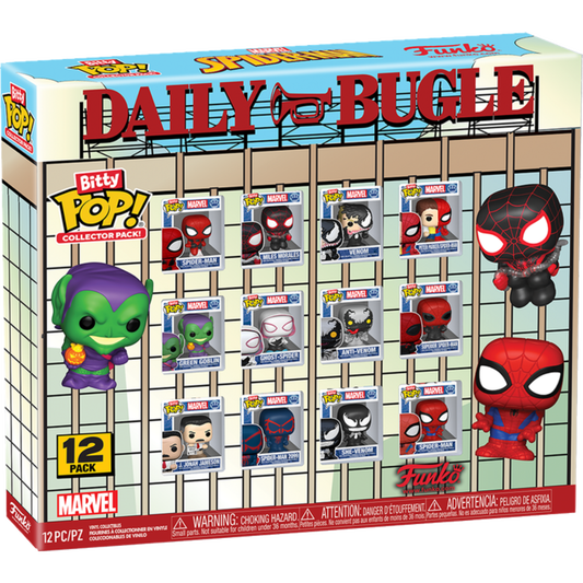 Bitty Pop! Marvel: Spider-Man 12pc Multipack