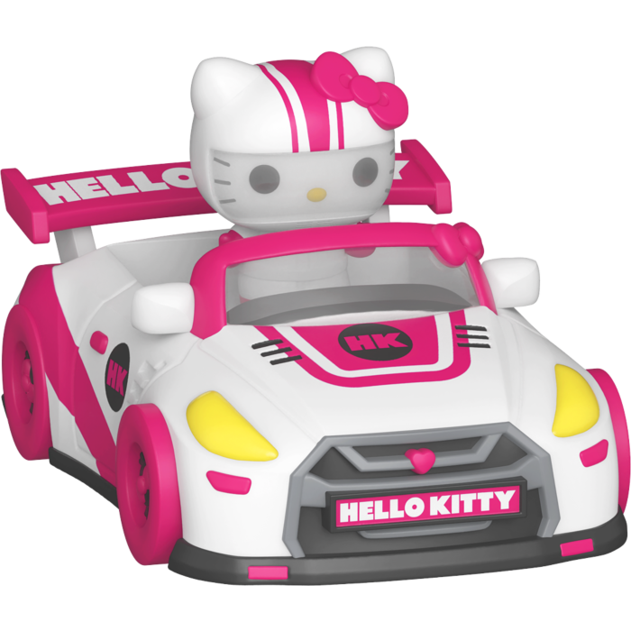 Bitty Pop! Ride Animation: Sanrio - Racecar with Hello Kitty