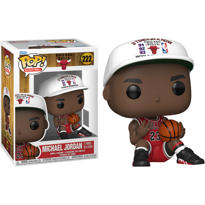 Pop! Basketball: NBA Bulls - Michael Jordan (3X In A Row)