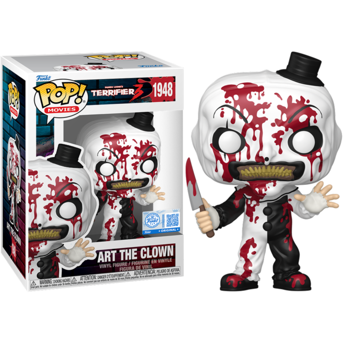 Pop! Movies: Terrifier - Art the Clown (BD)(Exc)
