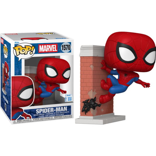 Pop Premium! Marvel: Spider-Man Leaning (Exc)
