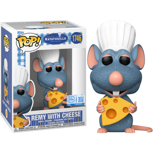 Pop! Pixar: Ratatouille - Remy with Cheese (Exc)