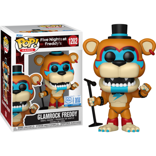 Pop! Games: Five Nights At Freddy - Glamrock Freddy (Exc)