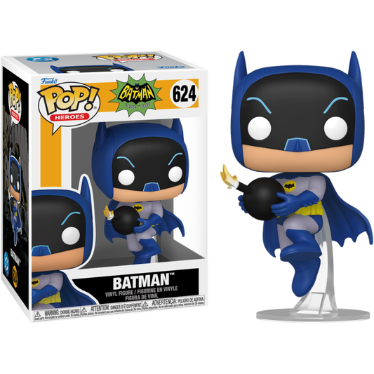Pop! Heroes: Batman 66 S2- Batman W/Bomb