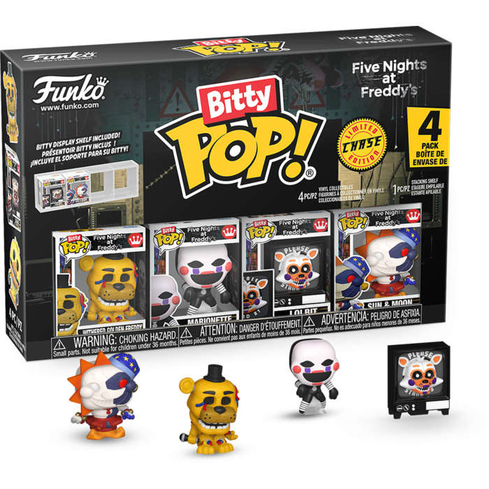 Bitty Pop! Games: Five Nights at Freddy's S2 - Spring Trap 4Pk
