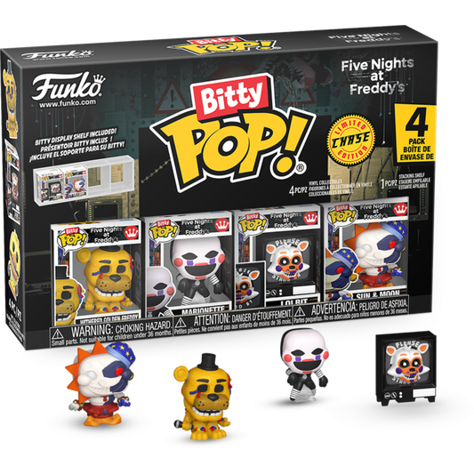 Bitty Pop! Games: Five Nights at Freddy's S2 - Spring Trap 4Pk