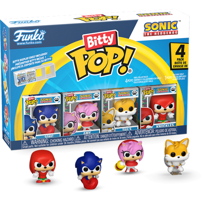 Bitty Pop! Games: Sonic - Sonic 4Pk