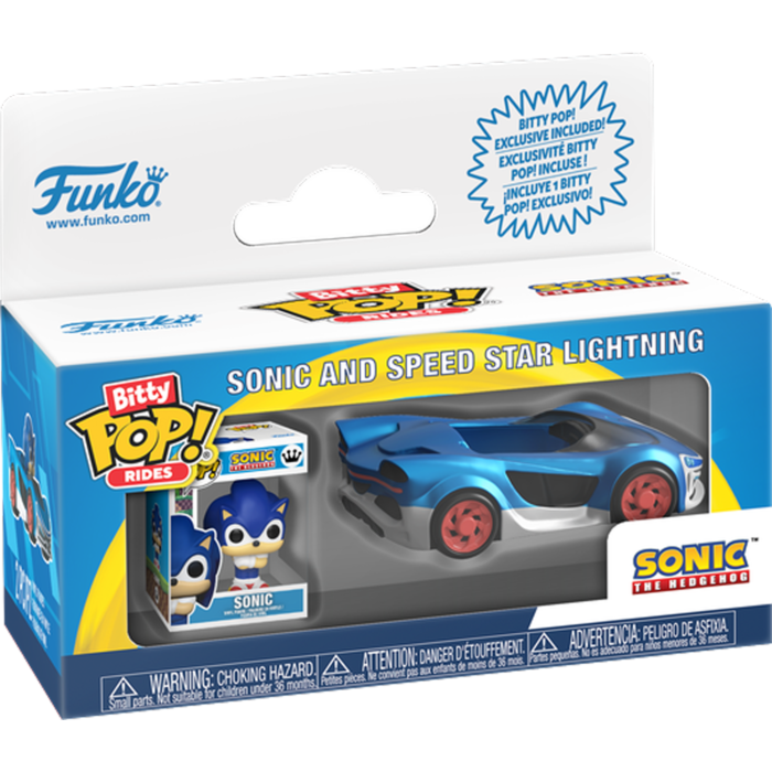 Bitty Pop! Rides: Sonic - Speed Star w/Sonic