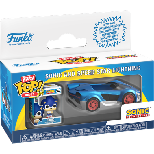 Bitty Pop! Rides: Sonic - Speed Star w/Sonic