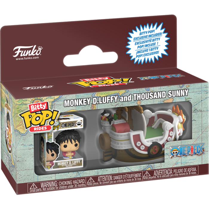 Bitty Pop! Rides: One Piece - Thousand Sunny w/Luffy