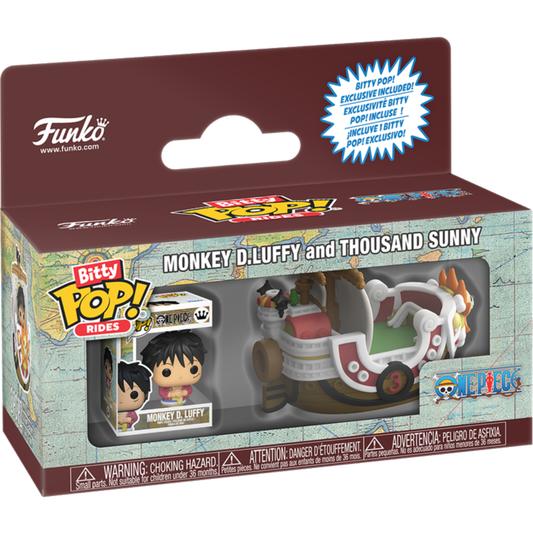 Bitty Pop! Rides: One Piece - Thousand Sunny w/Luffy