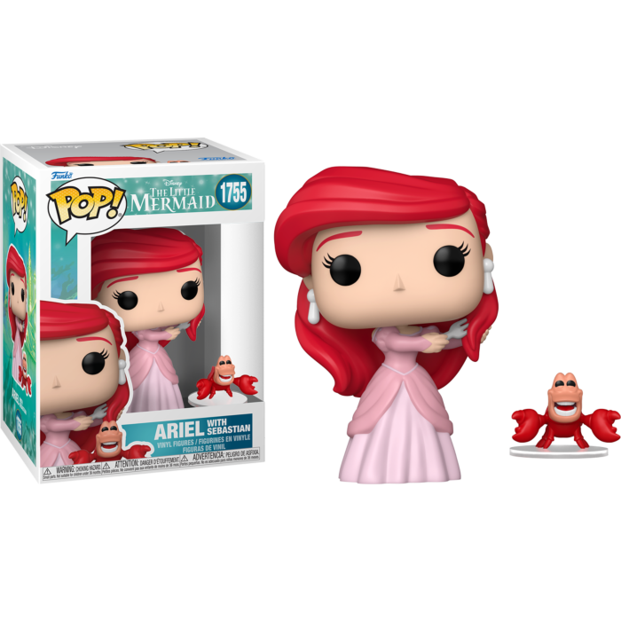 Pop & Buddy! Disney: The Little Mermaid S3 - Ariel w/Sebastian