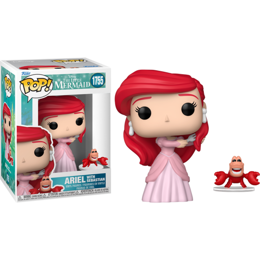 Pop & Buddy! Disney: The Little Mermaid S3 - Ariel w/Sebastian