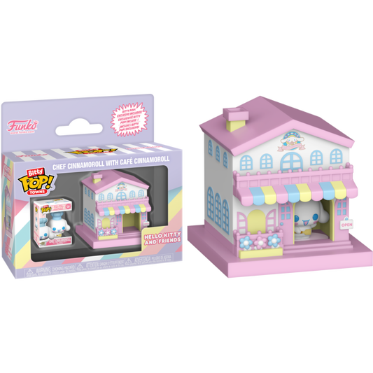 Bitty Pop! Towns: Sanrio - Café Cinnamoroll