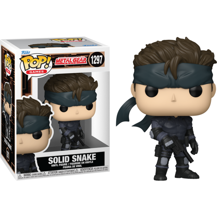 Pop! Games: Metal Gear - Solid Snake