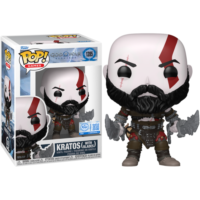 Pop! Games: God of War Ragnarok - Kratos (with Blades) (Exc)