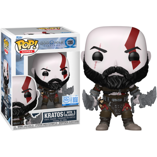 Pop! Games: God of War Ragnarok - Kratos (with Blades) (Exc)