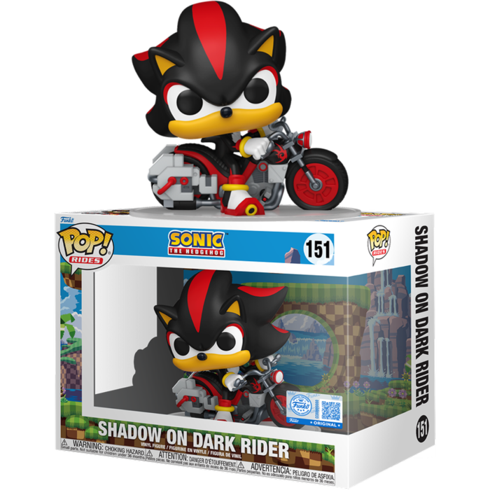Pop! Rides: Sonic - Shadow on Dark Rider (Exc)