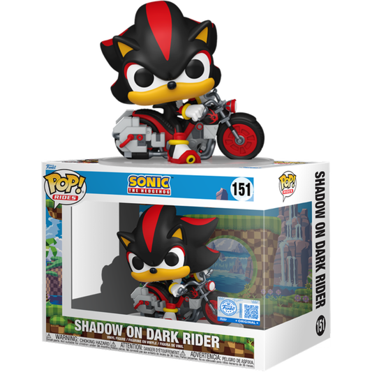 Pop! Rides: Sonic - Shadow on Dark Rider (Exc)