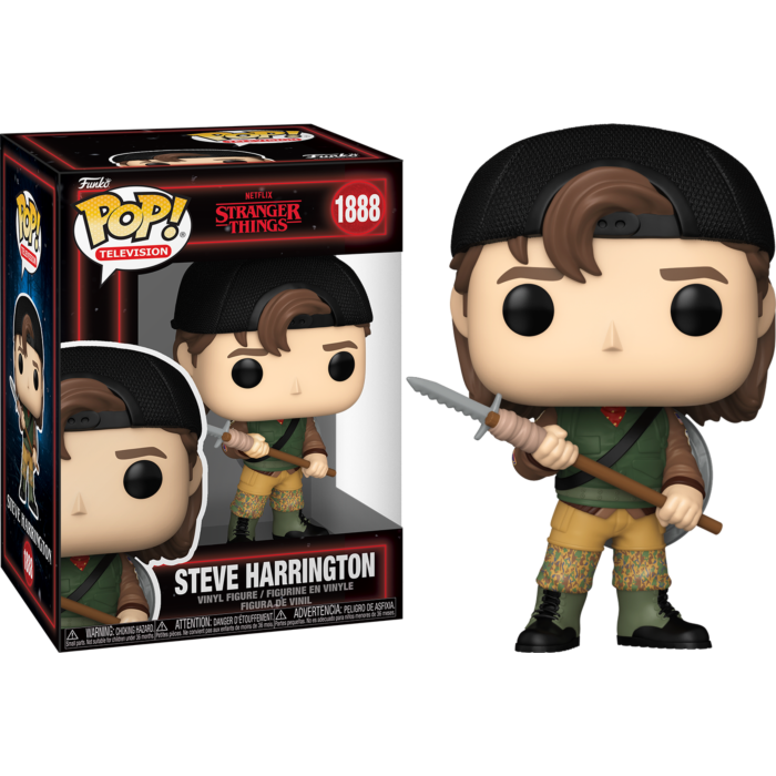 Pop! Tv: Stranger Things S5  - Steve Harrington with Spear
