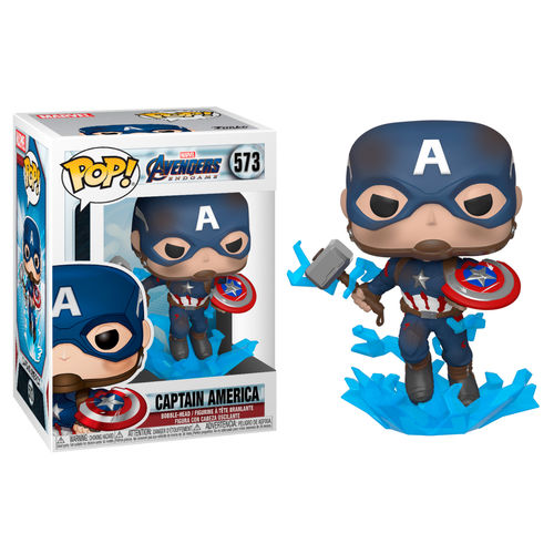 Pop! Marvel: Avengers Endgame - Captain America w/ Broken Shield