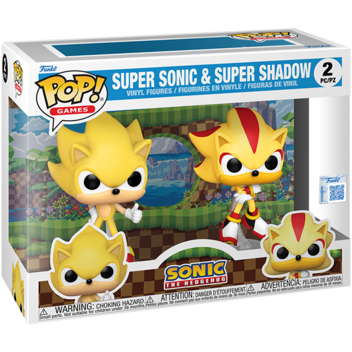 Pop! Games: Sonic - Super Sonic and Shadow 2pk (FL) (Exc)