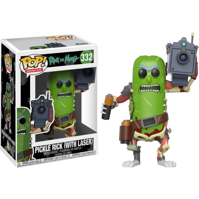 Pop! Tv: Rick & Morty - Pickle Rick w/ Laser