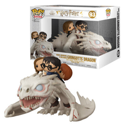 Pop Rides! Tv: Harry Potter - Dragon w/ Harry, Ron, & Hermione